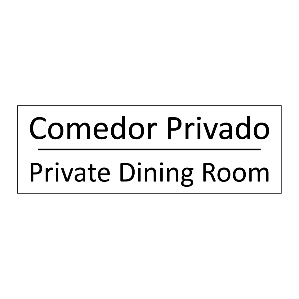 Comedor Privado - Private Dining Room