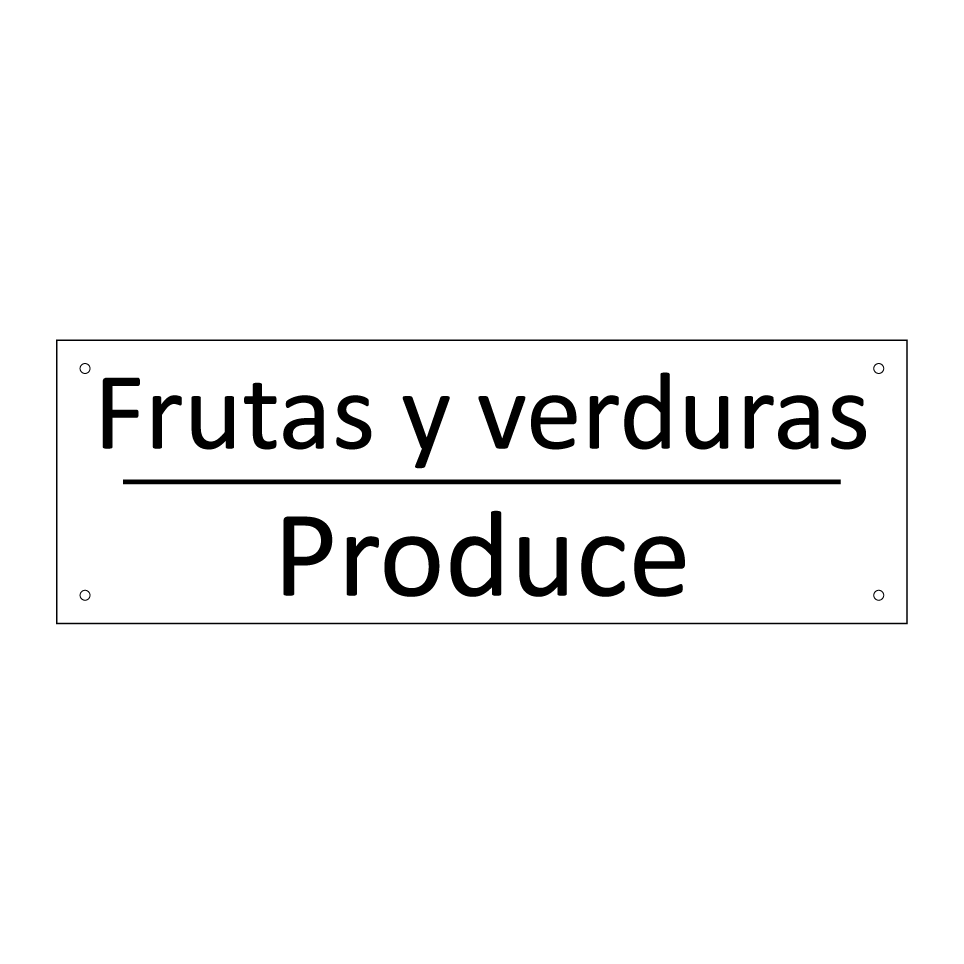 Frutas y verduras - Produce