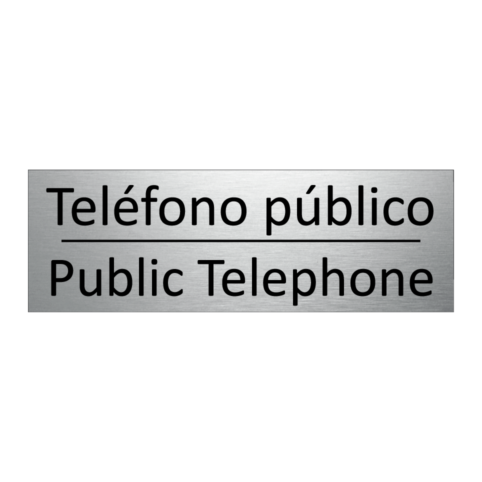Teléfono público - Public Telephone