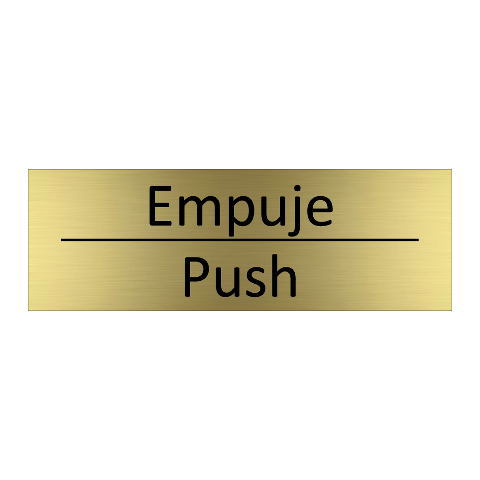 Empuje - Push