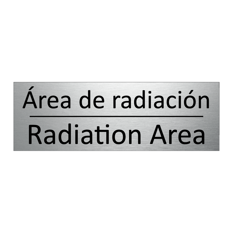 Área de radiación - Radiation Area