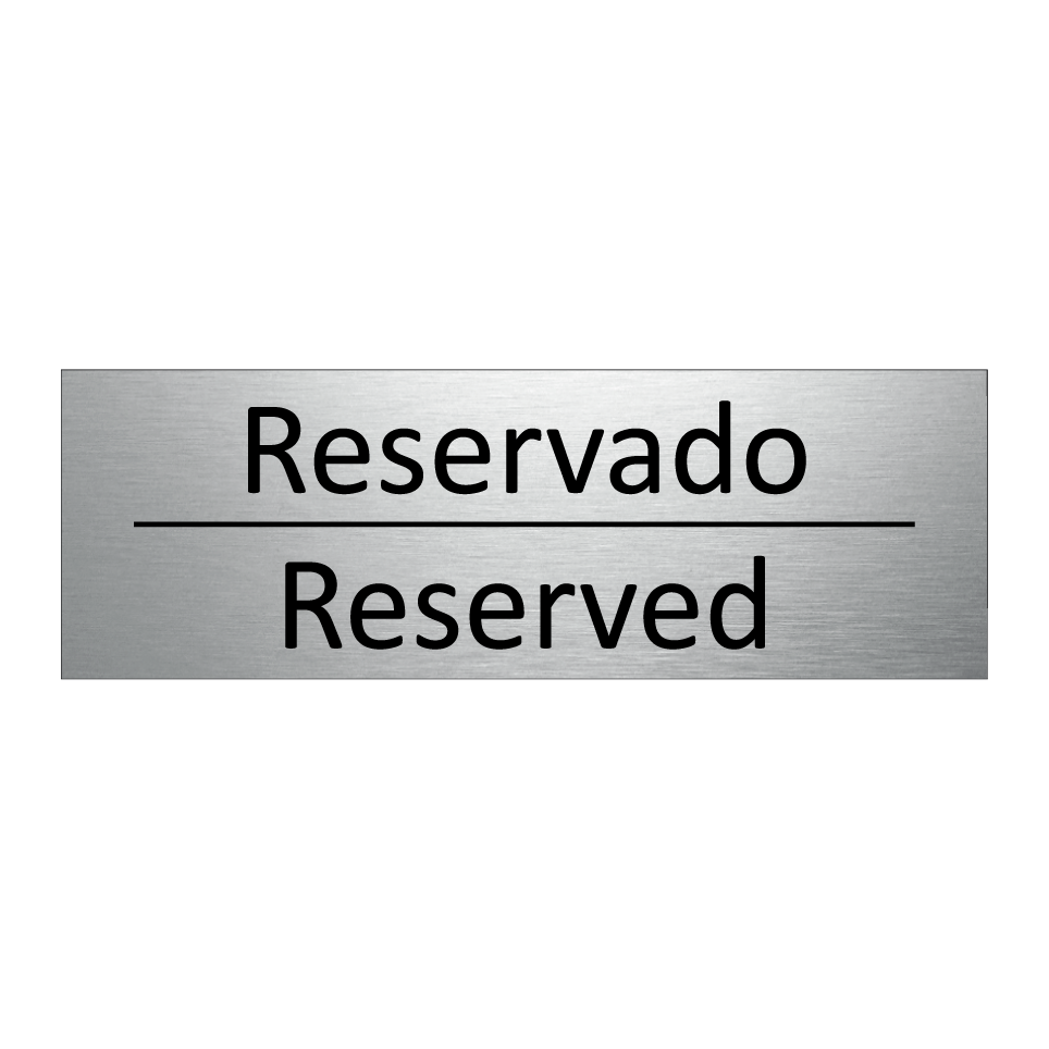 Reservado - Reserved
