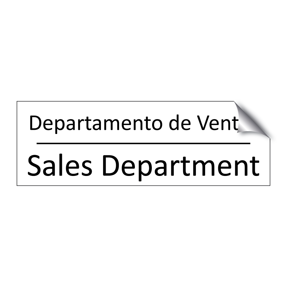 Departamento de Ventas - Sales Department