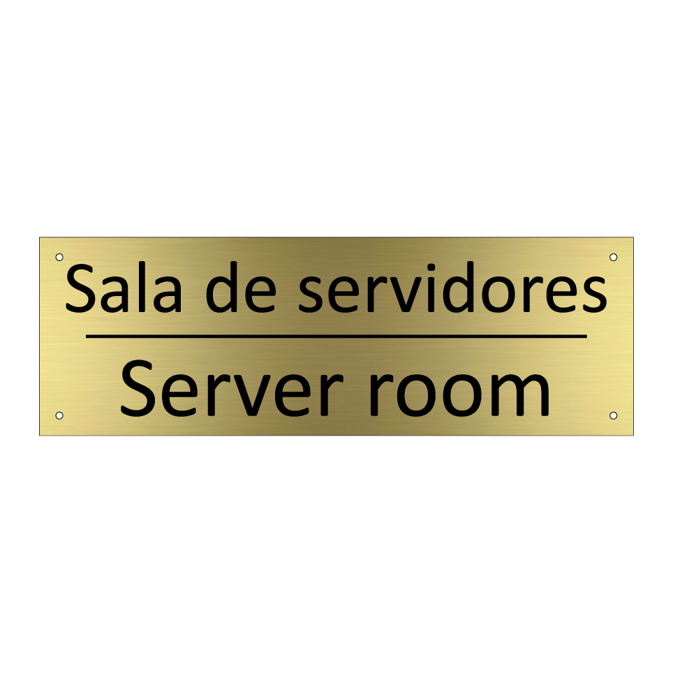 Sala de servidores - Server room