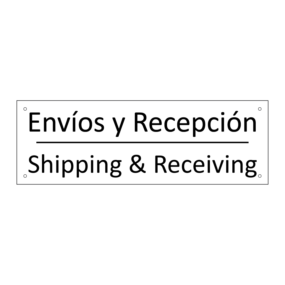 Envíos y Recepción - Shipping & Receiving