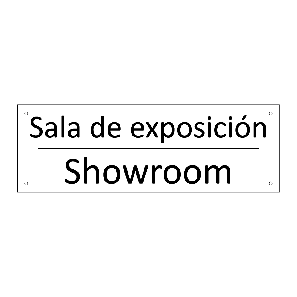 Sala de exposición - Showroom