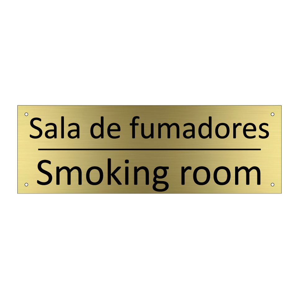 Sala de fumadores - Smoking room