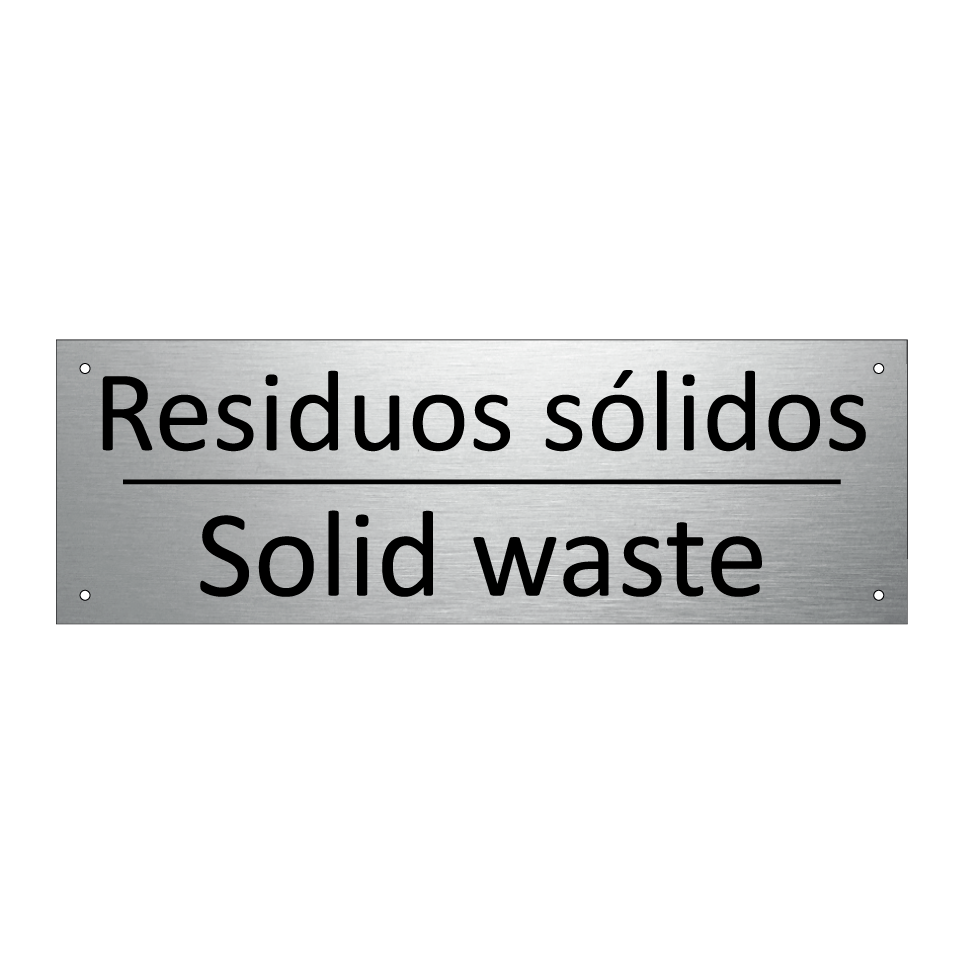Residuos sólidos - Solid waste