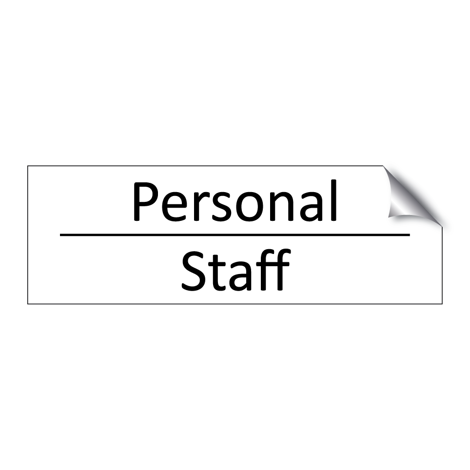 Personal - Staff