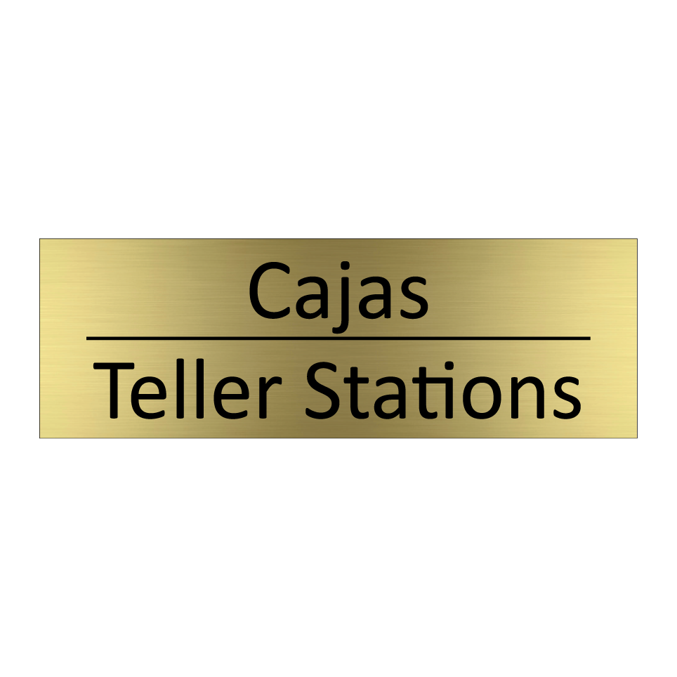 Cajas - Teller Stations