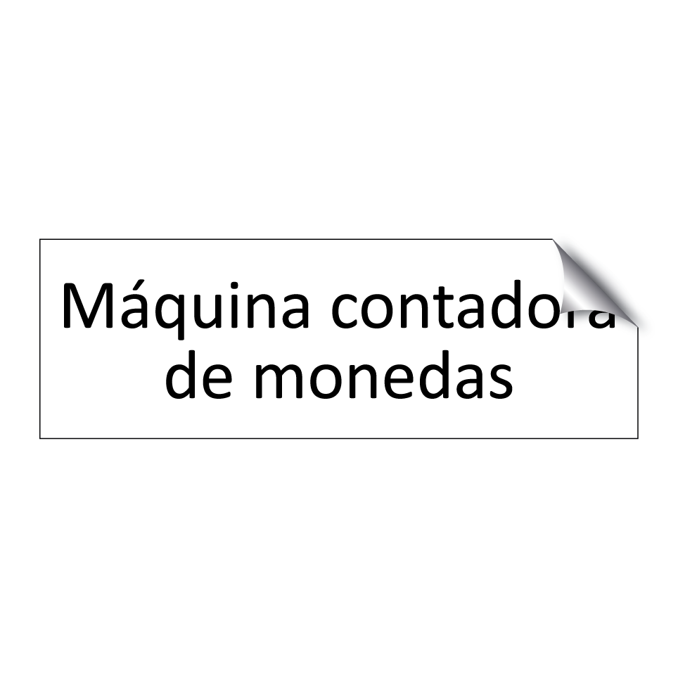 Máquina contadora de monedas
