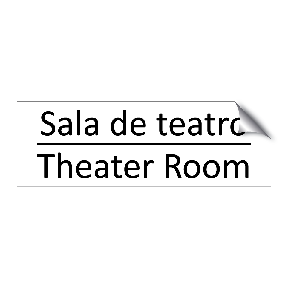 Sala de teatro - Theater Room