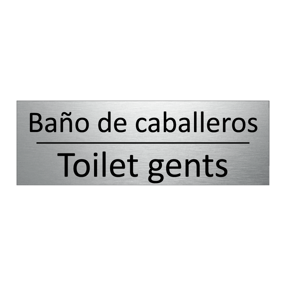 Baño de caballeros - Toilet gents