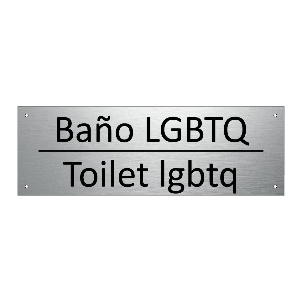 Baño LGBTQ - Toilet lgbtq