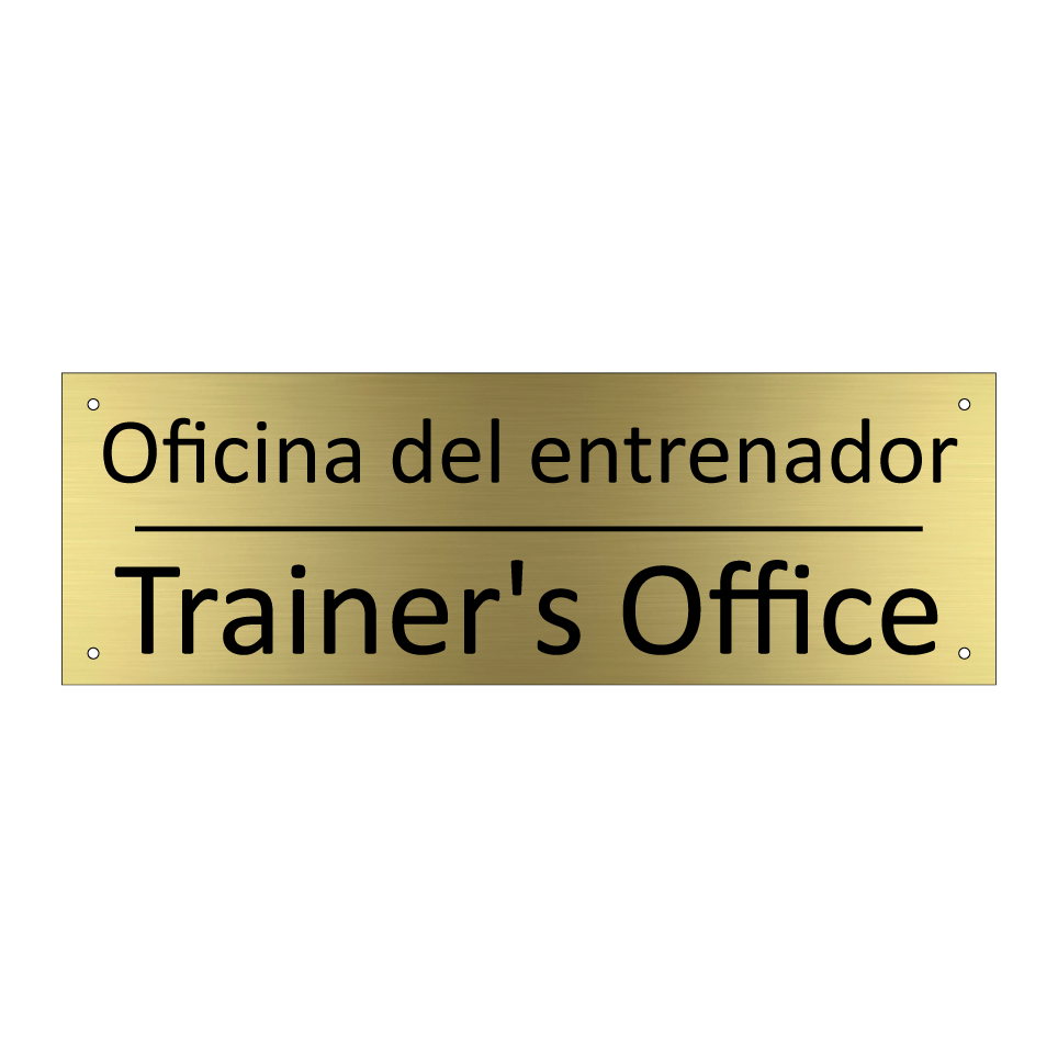 Oficina del entrenador - Trainer's Office