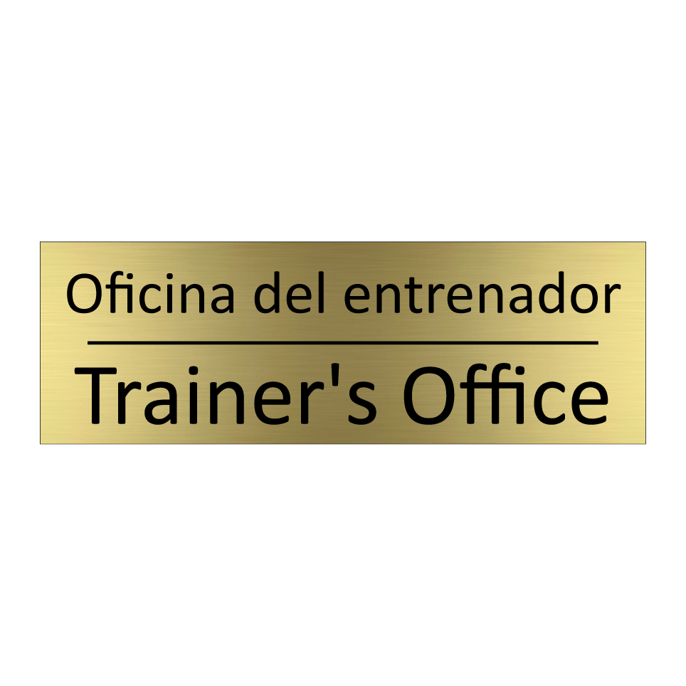 Oficina del entrenador - Trainer's Office