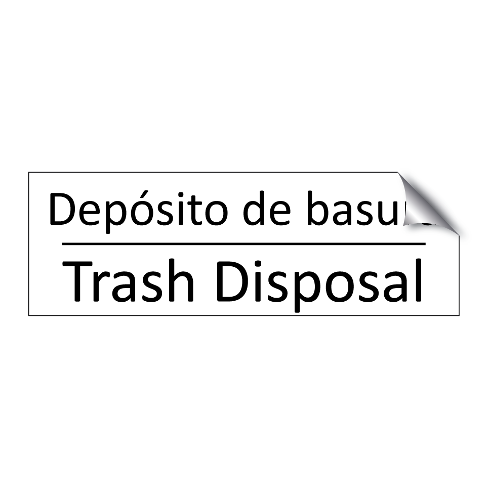 Depósito de basura - Trash Disposal
