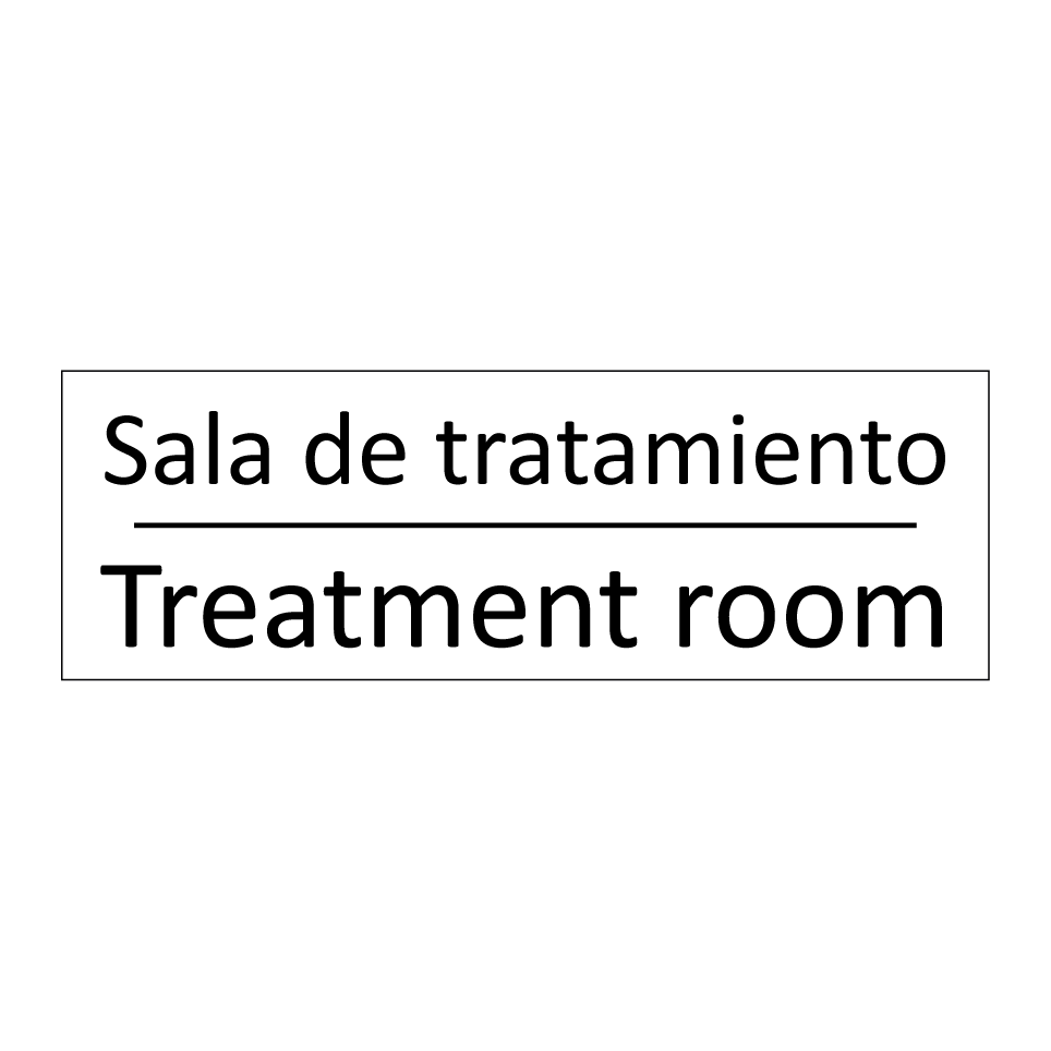 Sala de tratamiento - Treatment room