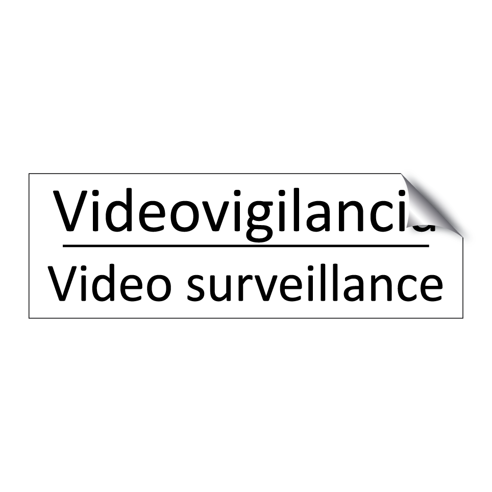 Videovigilancia - Video surveillance