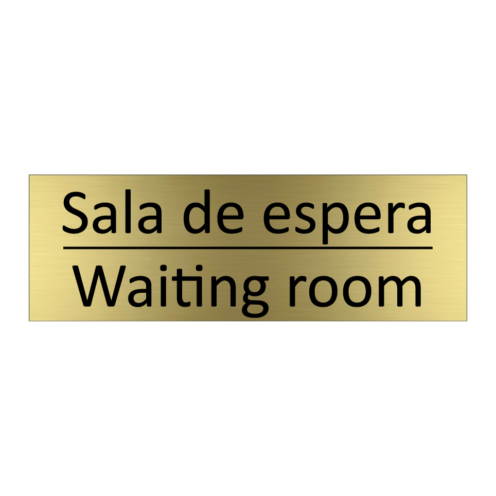 Sala de espera - Waiting room