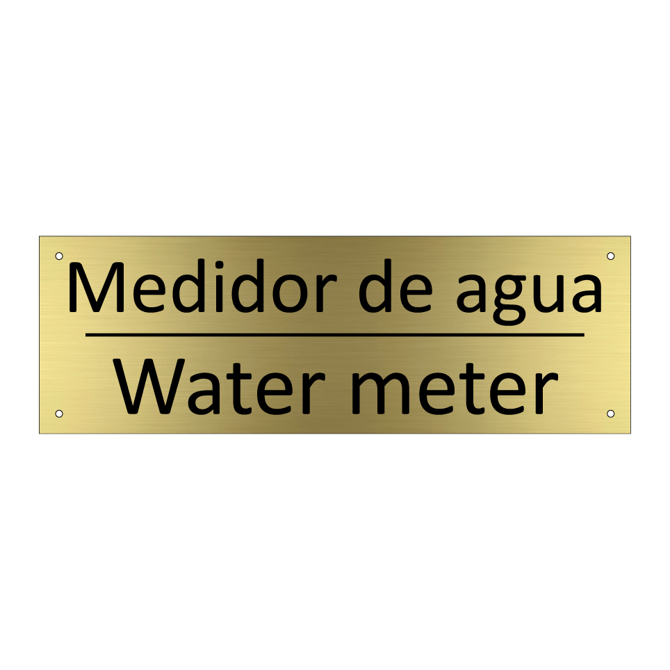 Medidor de agua - Water meter