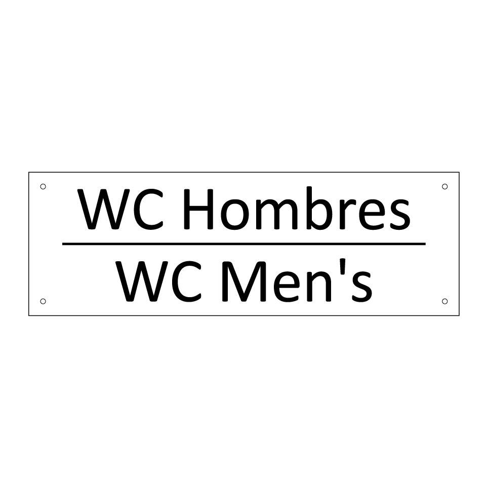 WC Hombres - WC Men's