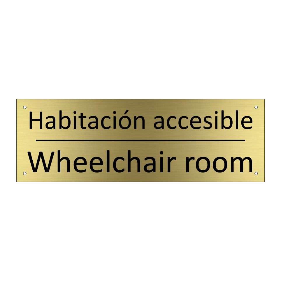 Habitación accesible - Wheelchair room
