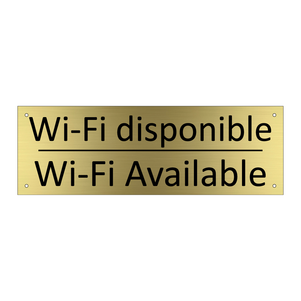 Wi‑Fi disponible - Wi-Fi Available