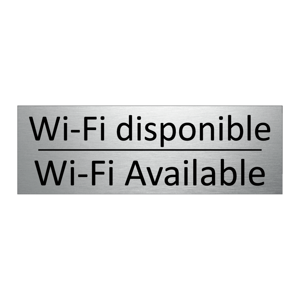 Wi‑Fi disponible - Wi-Fi Available