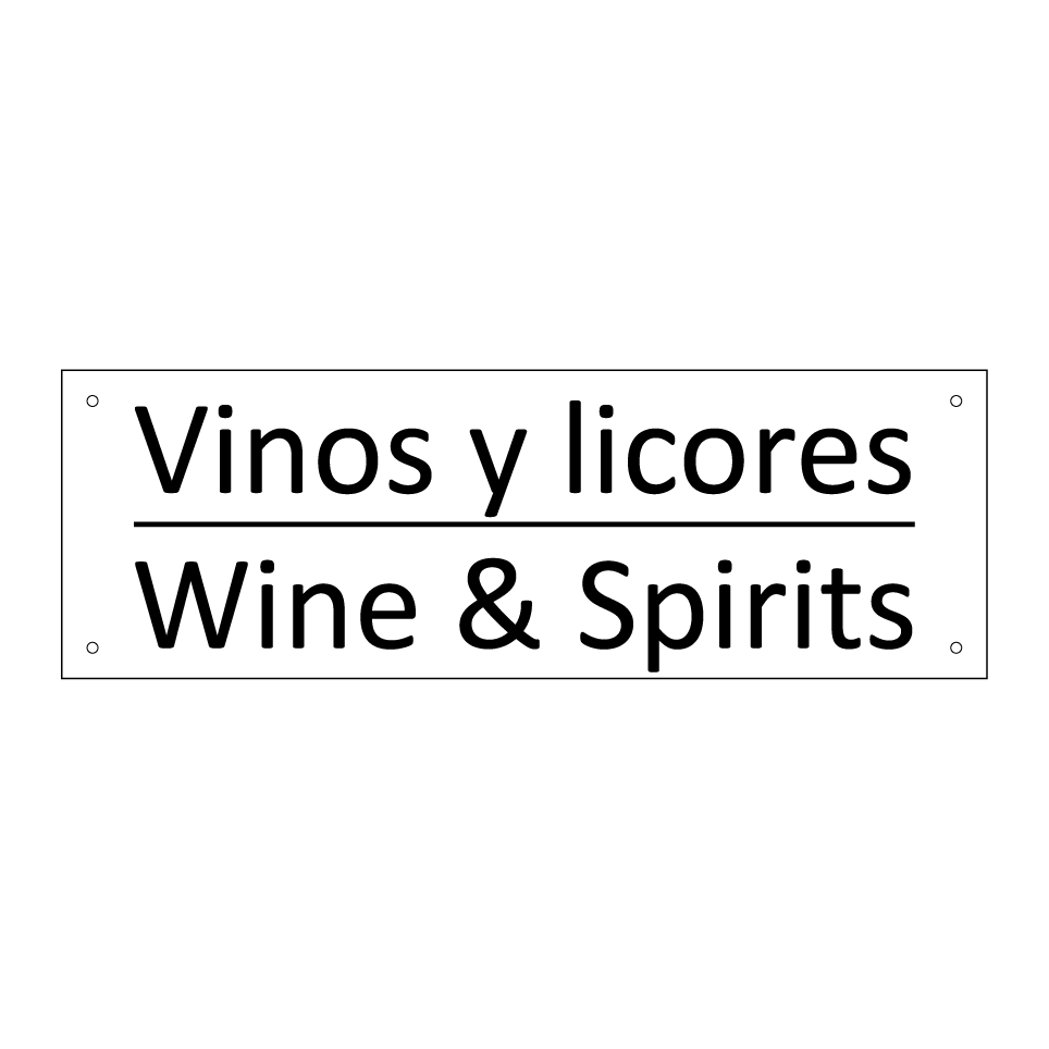 Vinos y licores - Wine & Spirits