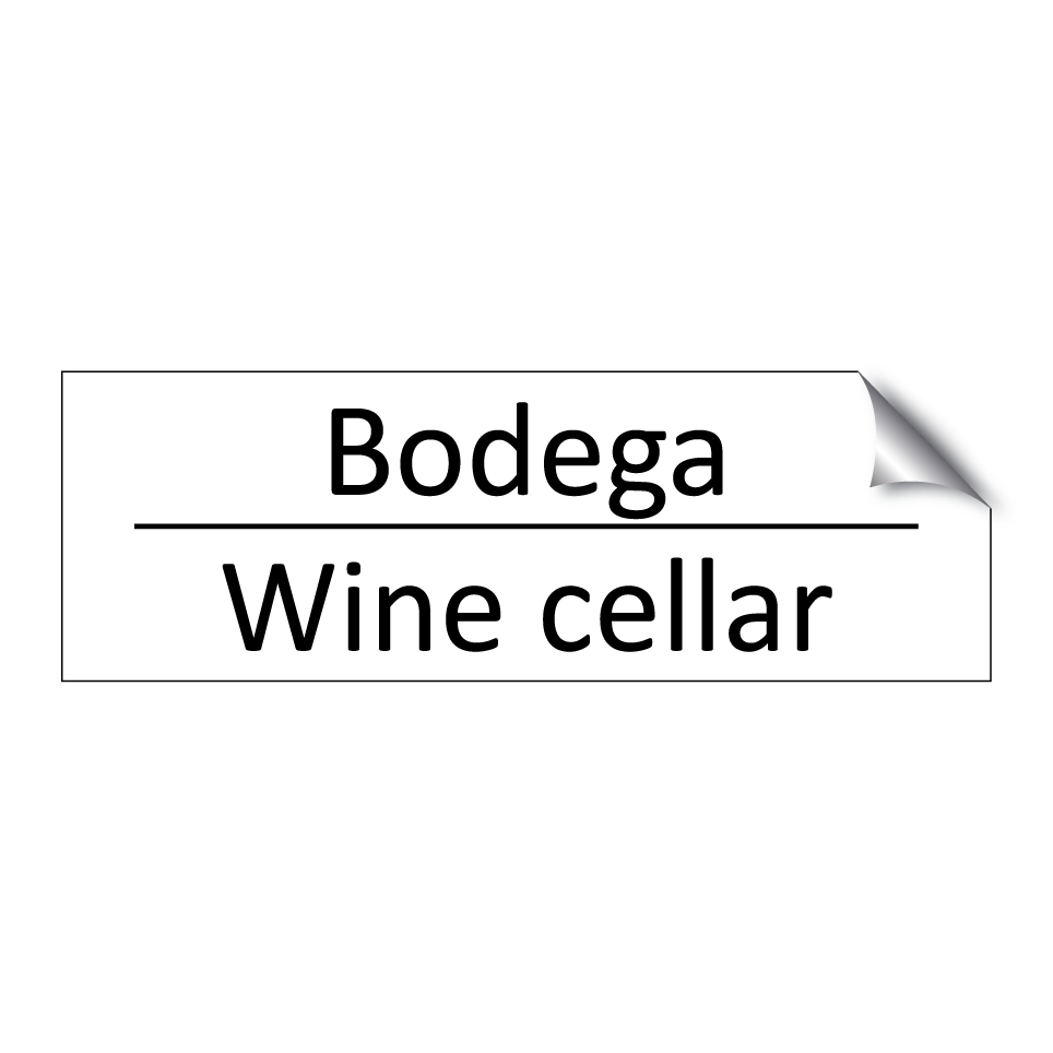 Bodega - Wine cellar