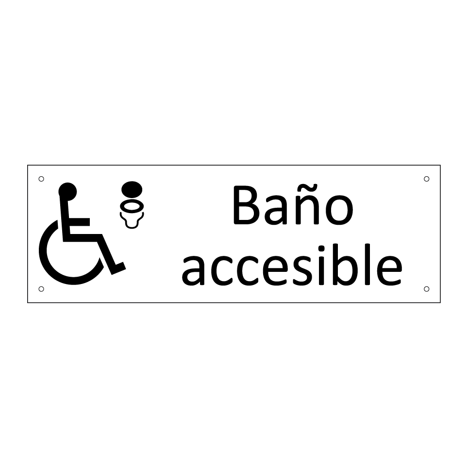 Baño accesible
