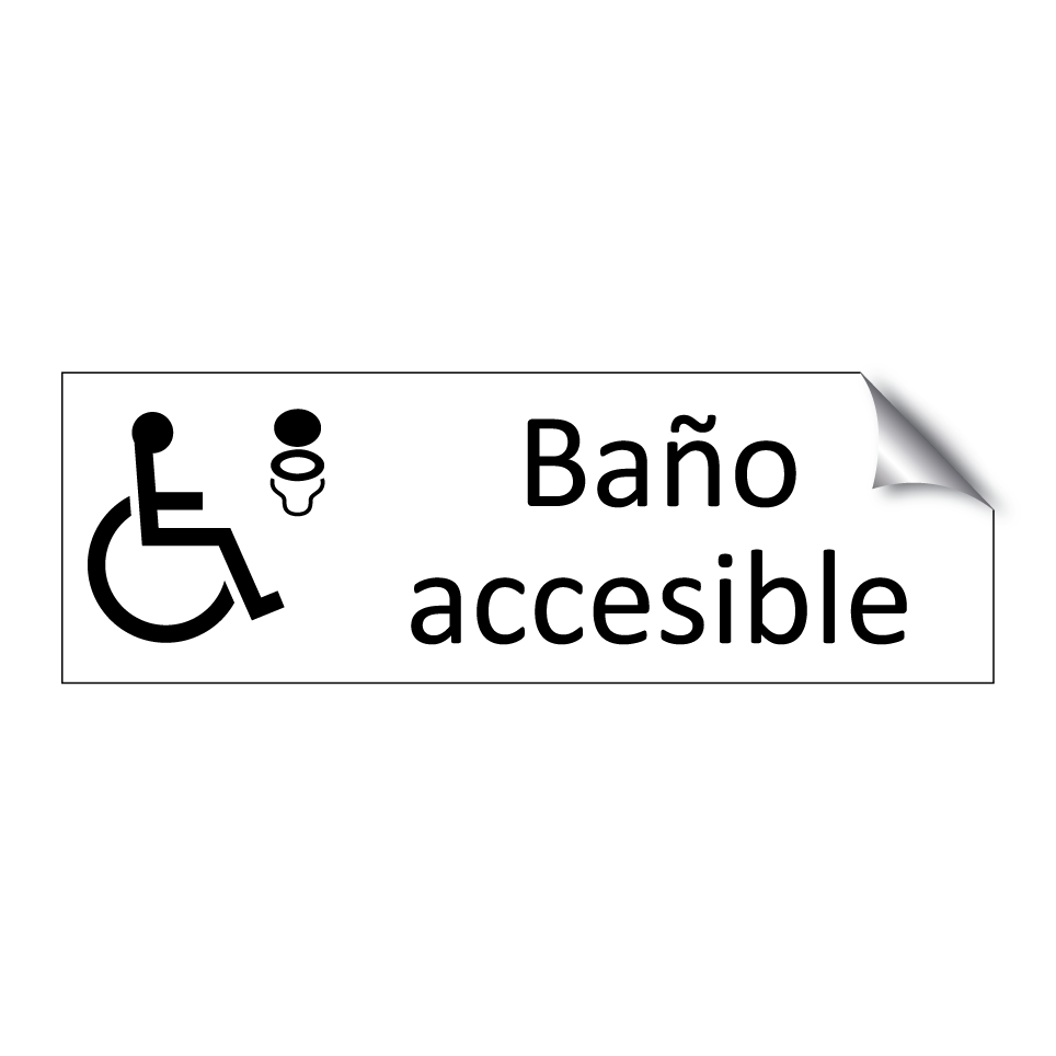 Baño accesible