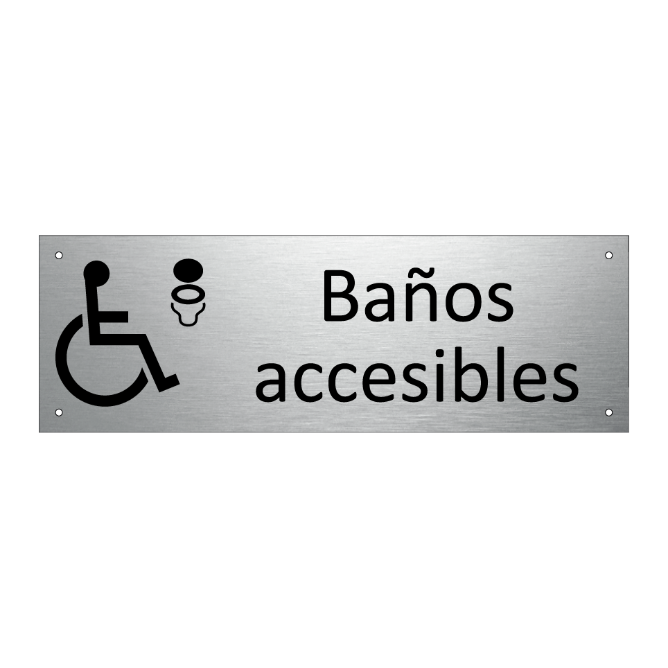 Baños accesibles