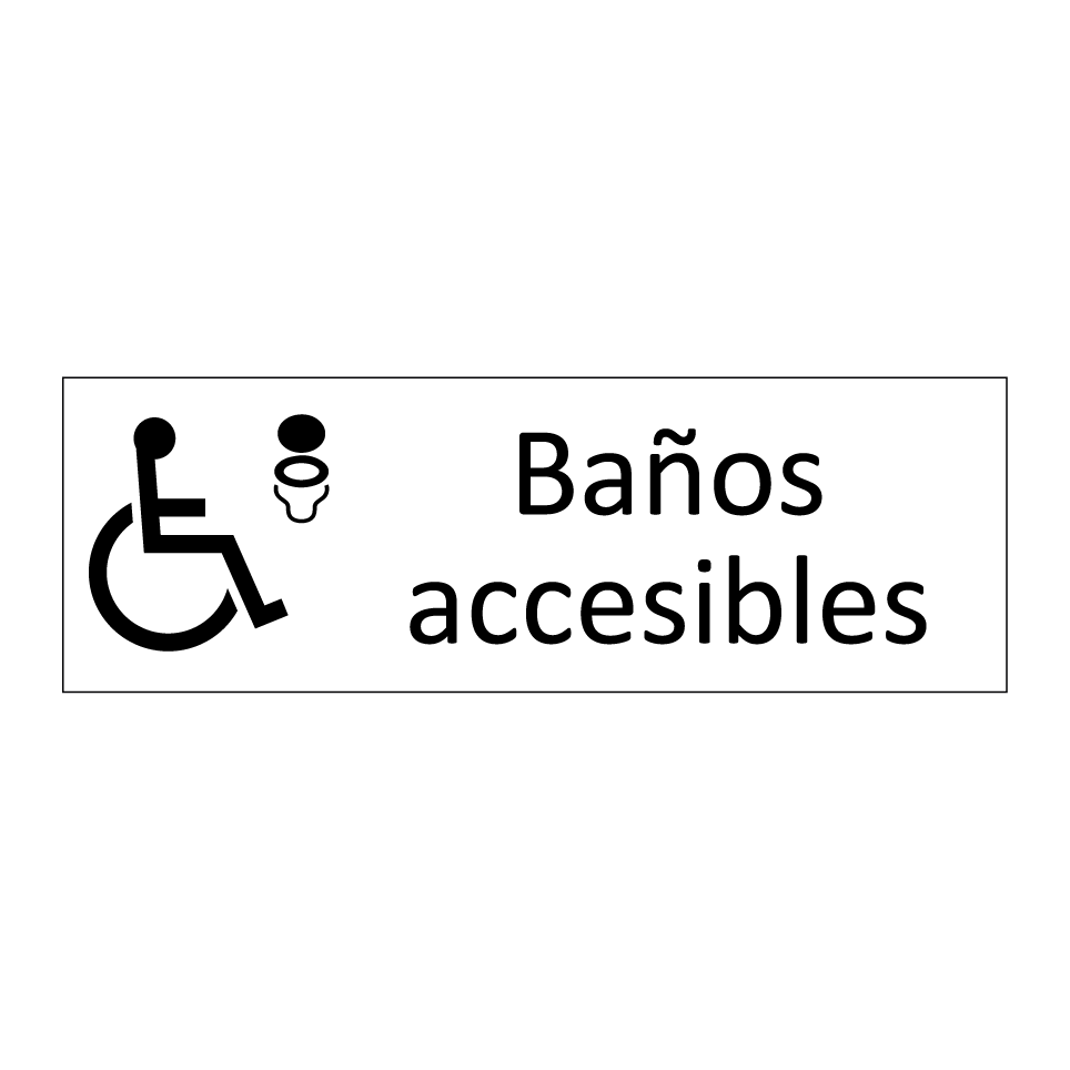 Baños accesibles