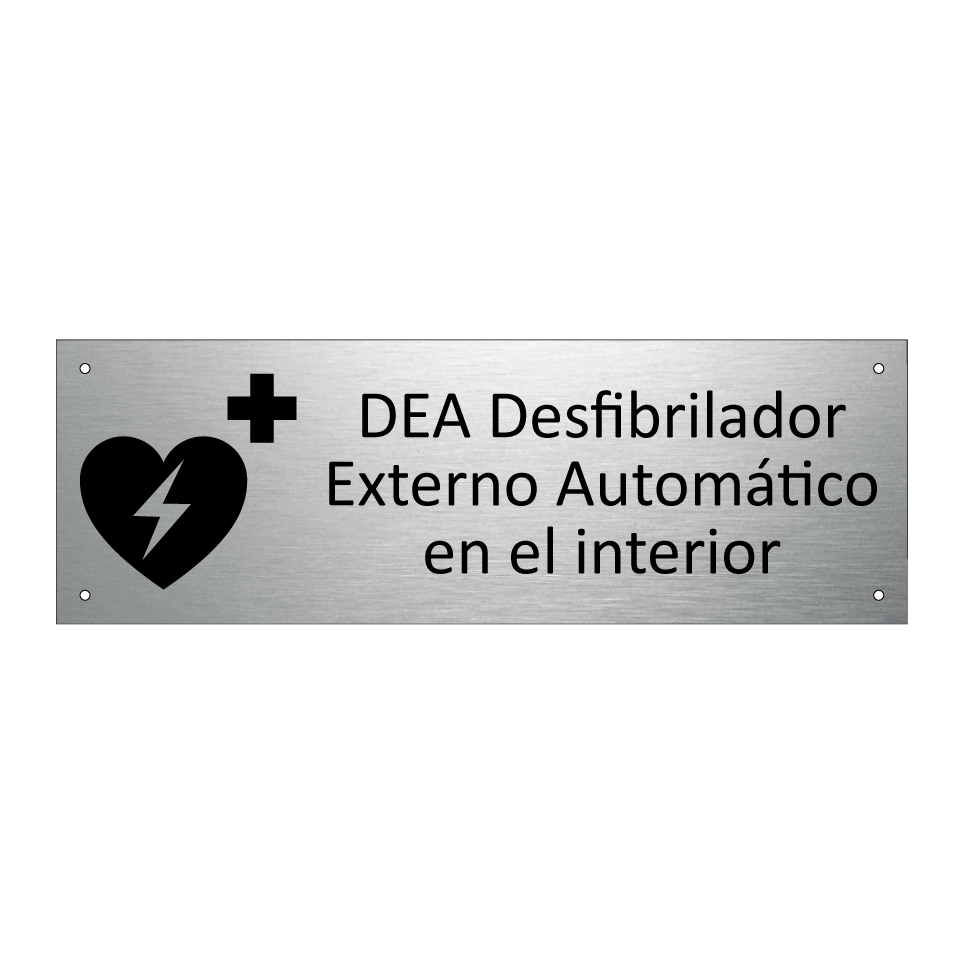 DEA Desfibrilador Externo Automático en el interior
