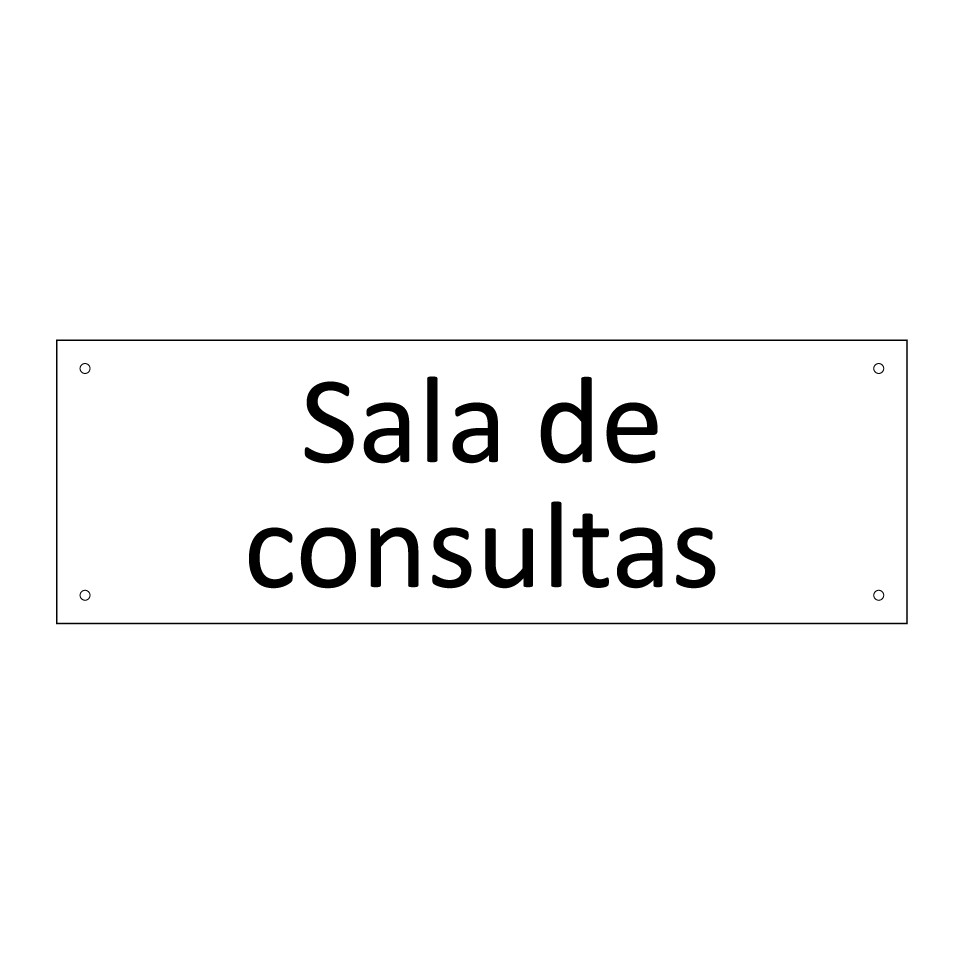 Sala de consultas