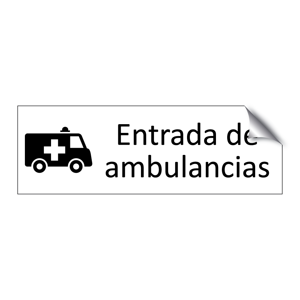Entrada de ambulancias