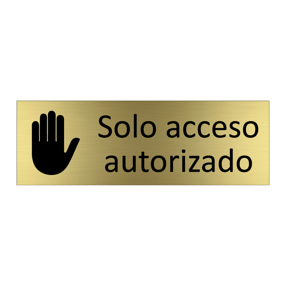 Solo acceso autorizado