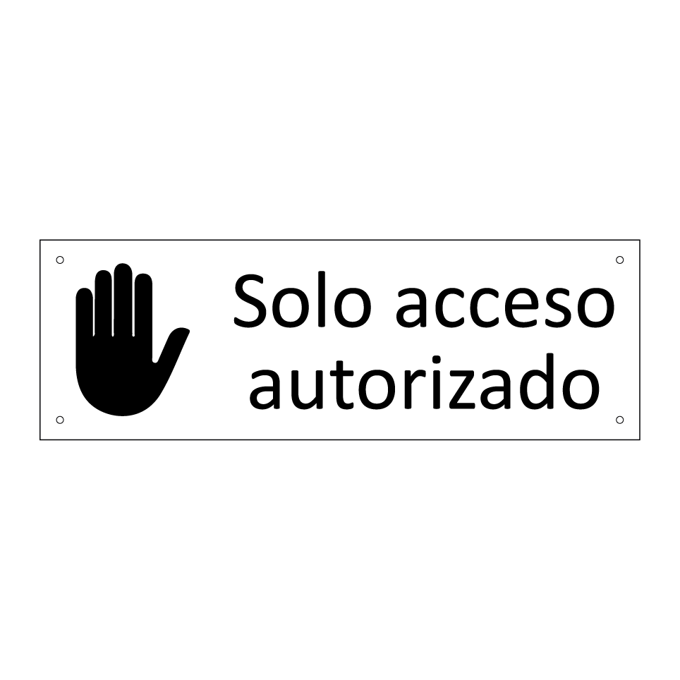 Solo acceso autorizado
