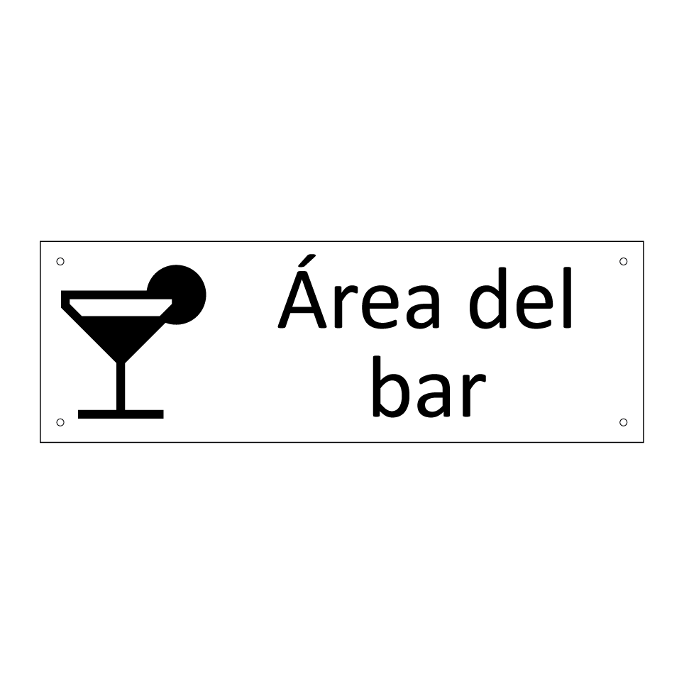 Área del bar