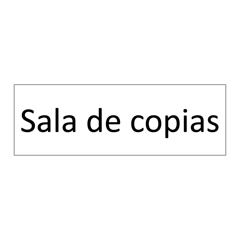 Sala de copias