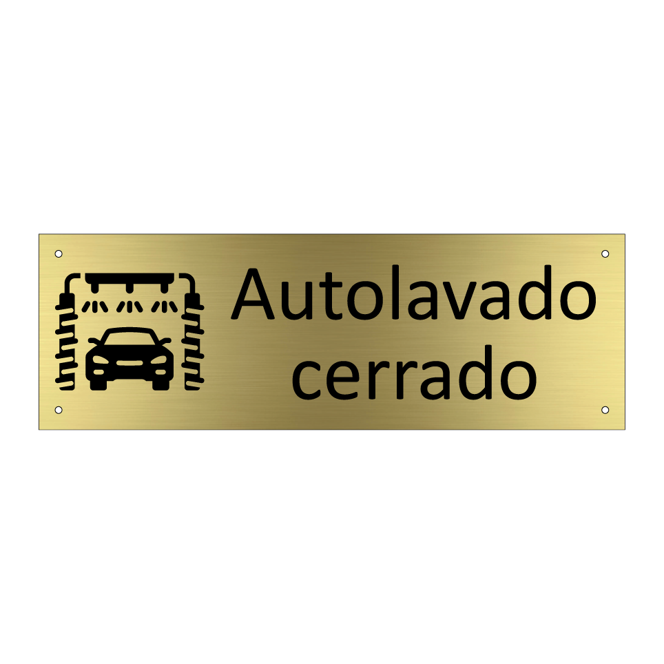 Autolavado cerrado