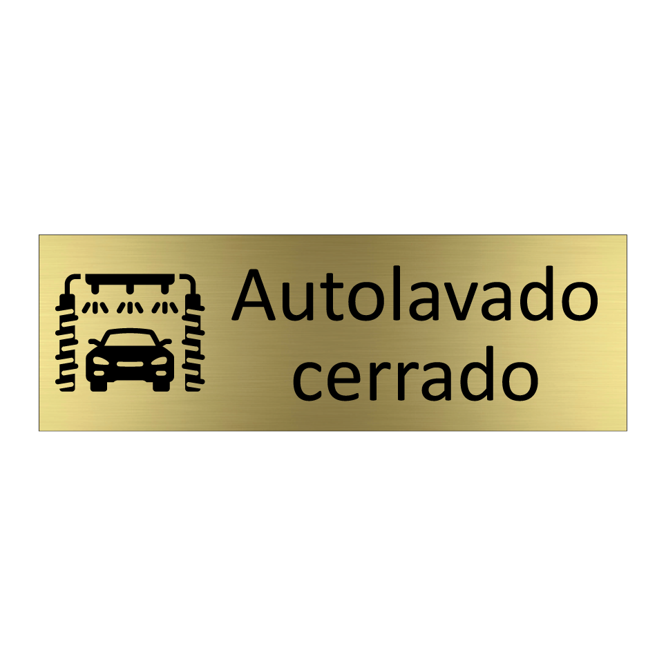 Autolavado cerrado