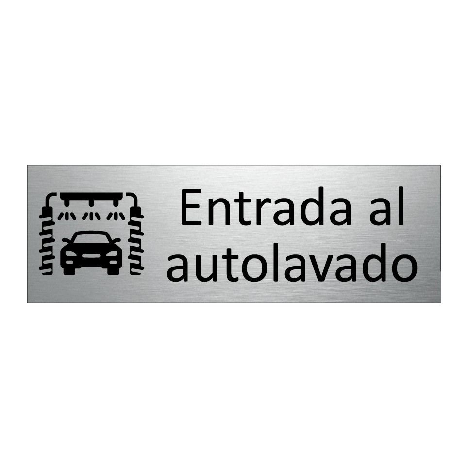 Entrada al autolavado
