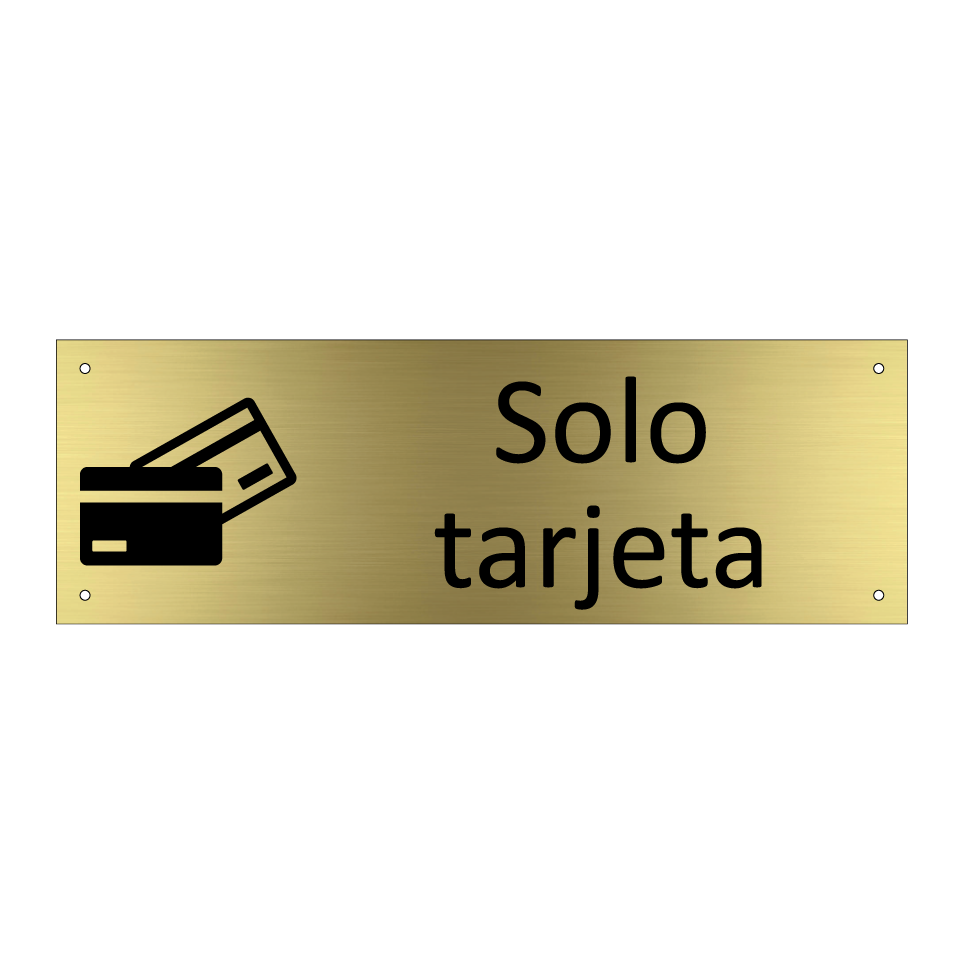 Solo tarjeta