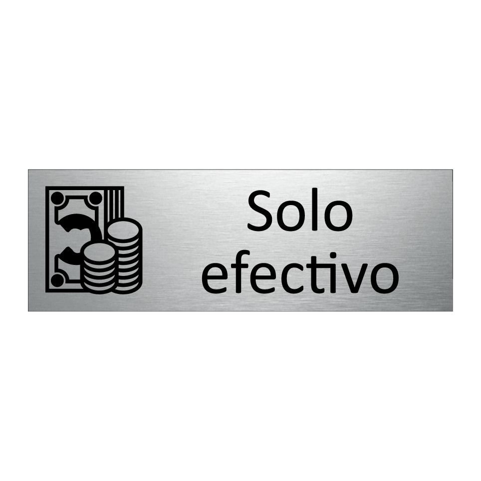 Solo efectivo