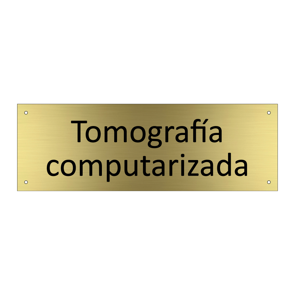 Tomografía computarizada
