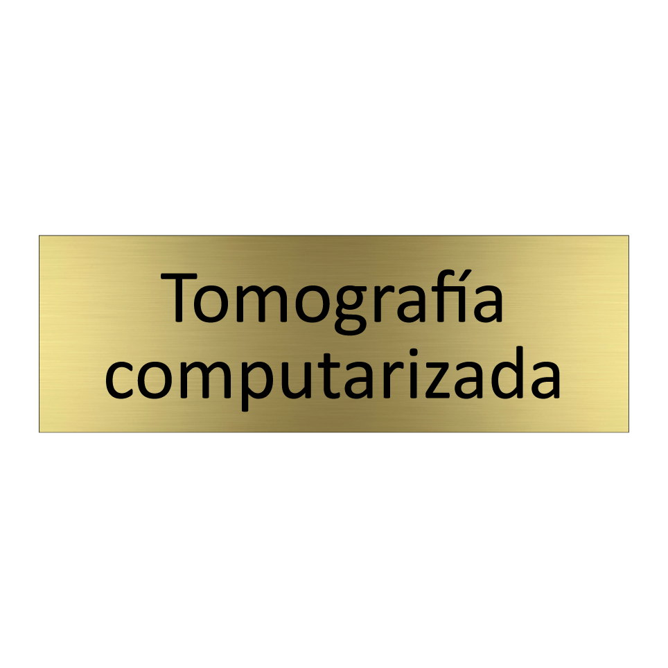 Tomografía computarizada
