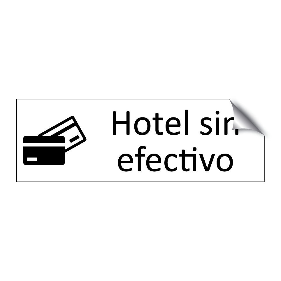 Hotel sin efectivo